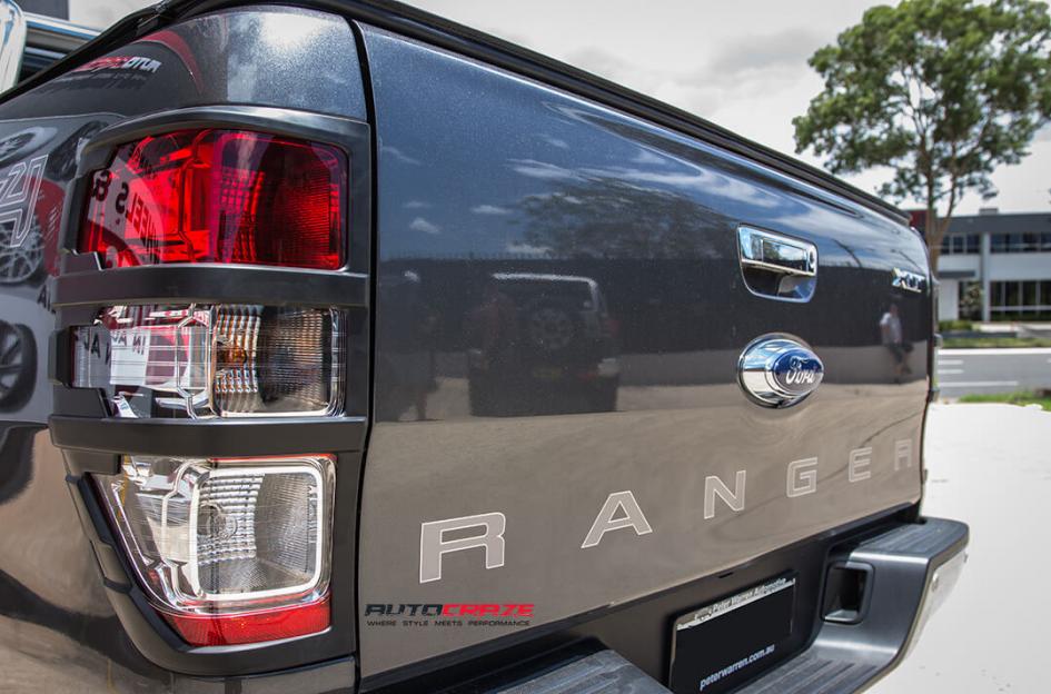 FORD RANGER GD04 MATTE BLACK